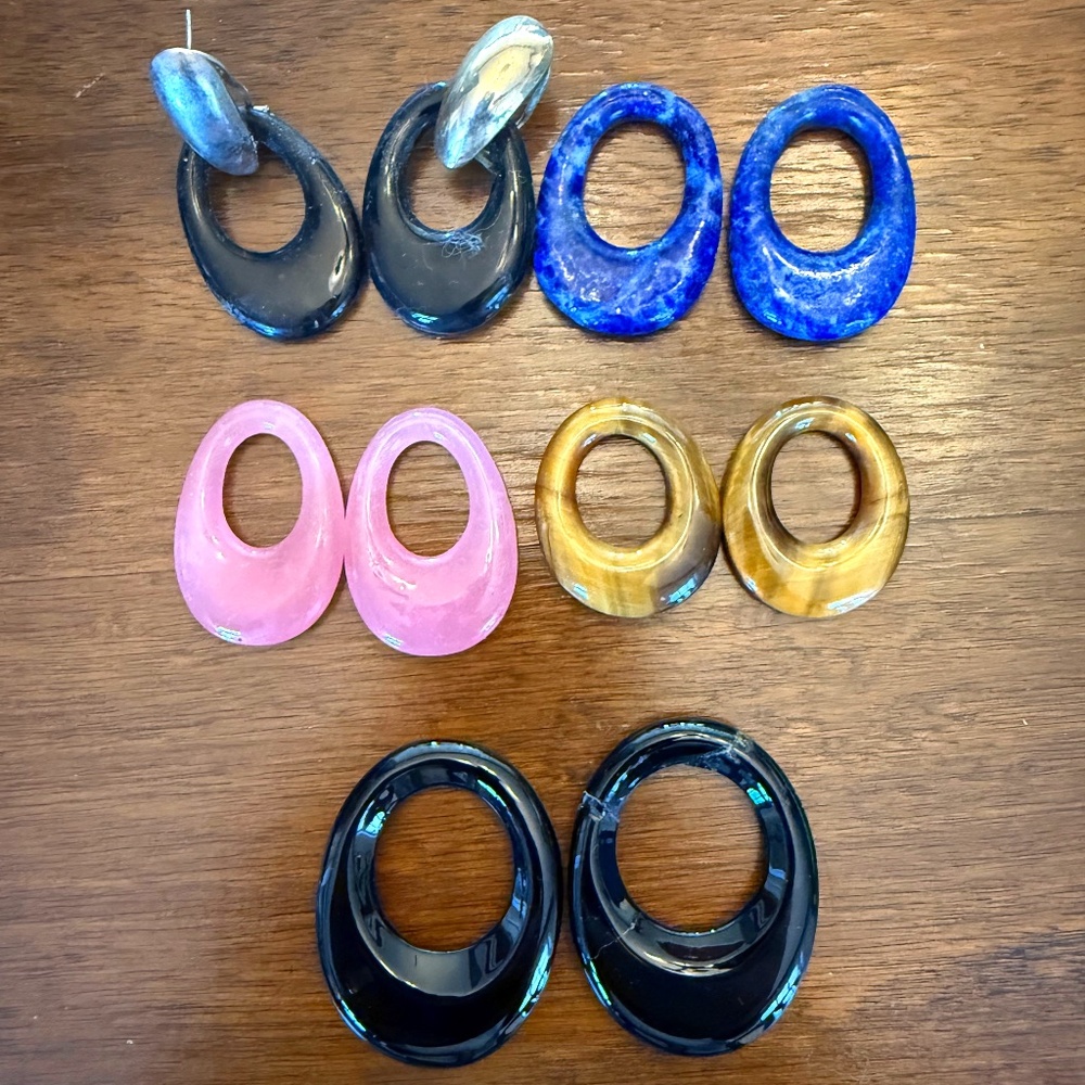 Vintage Interchangeable Door Knocker Earrings